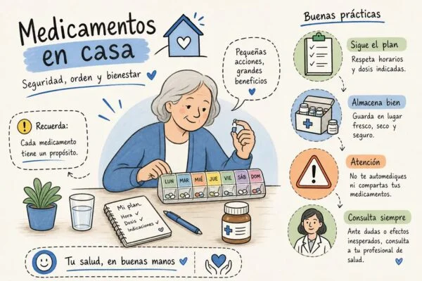 Administración de medicamento según fórmula médica.