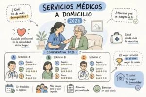 Servicios médicos a domicilio en Medellín 2026