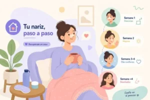Cuidados de enfermería después de una rinoplastia en Medellín – Enfermeros Vital