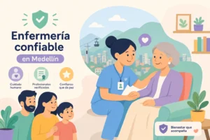 Cómo elegir enfermería confiable en Medellín: guía familiar